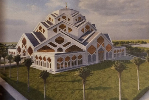 Al Haris Pamer Desain Islamic Centre Jambi Bergaya Turki