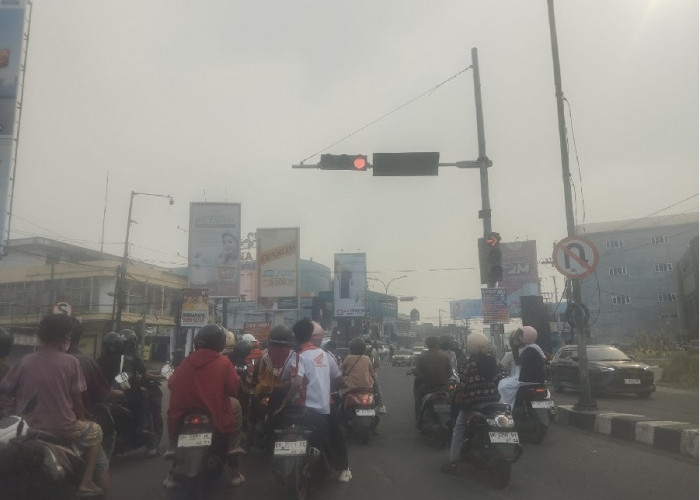Udara Kota Jambi Kembali Memburuk, ISPU Capai 206