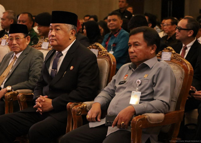 Kakanwil Kemenkum Jambi Hadiri Prosesi pengukuhan Kepala Kantor Perwakilan Bank Indonesia Provinsi Jambi