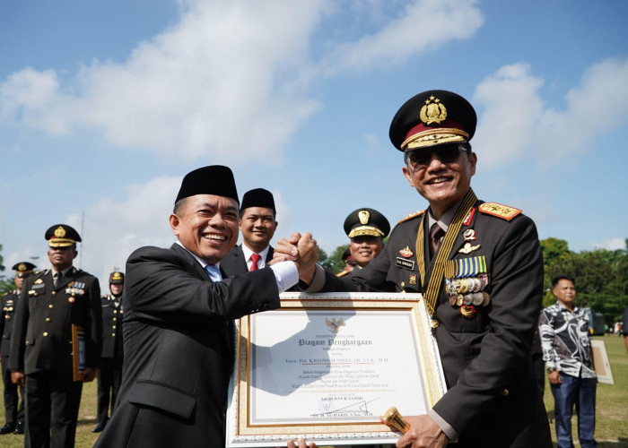 Gubernur Al Haris Apresiasi Kinerja Polda Jambi Menjaga Keamanan Daerah
