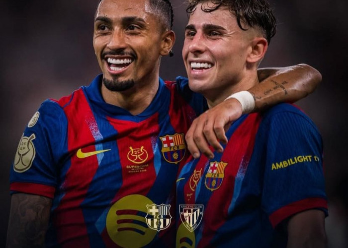 Bantai Athletic Club 5-0, Barcelona Melangkah Mulus ke Final Piala Super Spanyol