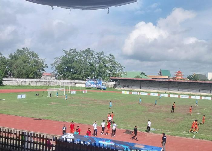 2 Gol Yusuf Bawa Tebo Unggul di Awal Babak Pertama Atas Merangin di Final Gubernur Cup 2025