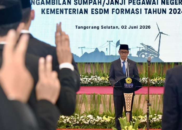 Kementerian ESDM Resmi Lantik 745 PNS Baru, Berikut Rincian Lengkapnya 