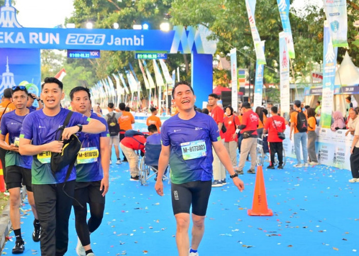 Presisi Merdeka Run 2026 di Jambi Sukses Digelar, Ribuan Peserta Ramaikan Event Nasional