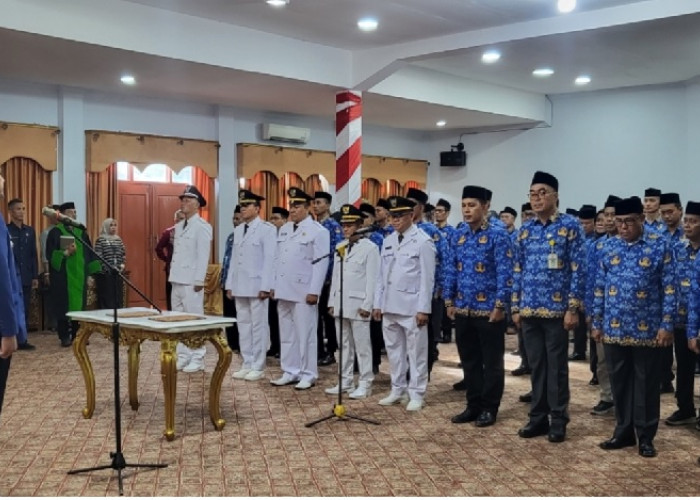 Bupati M. Syukur Lantik 80 Pejabat Eselon III dan IV, Berikut Nama-Namanya