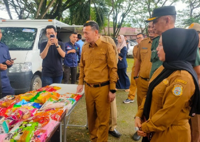 Wabup Tanjabtim Tinjau Gerakan Pangan Murah Ketahanan Pangan