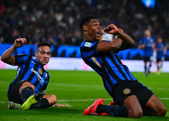 Denzel Dumfries Jadi Momok Atalanta, Cetak Dua Gol Bawa Inter Milan Tampil di Final Piala Super Italia