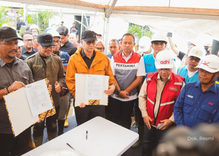 Danantara Indonesia Serahkan 600 Unit Huntara Kepada Pemkab Aceh Tamiang