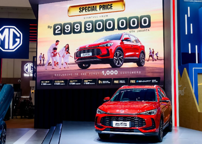 MGS5 EV dan MG ZS Hybrid+ Jadi Bintang Pameran MG Motor Indonesia di Ajang BNI wondrX 2026 dan Mall Roadshow