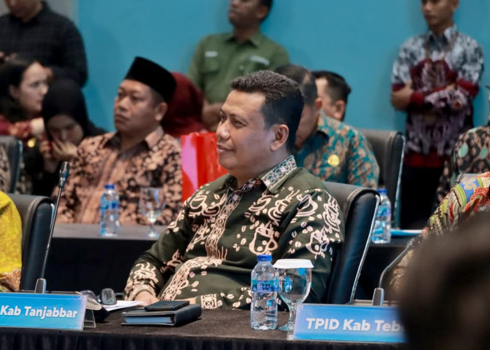 Wabup Tanjab Barat Katamso hadiri High Level Meeting TPID se-Provinsi Jambi