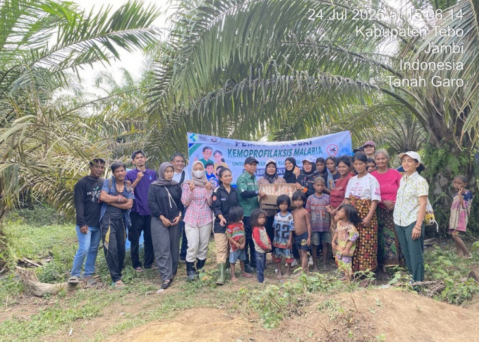 Sari Aditya Loka Dukung Percepatan Eliminasi Malaria bagi Komunitas Suku Anak Dalam di Merangin dan Sarolangun