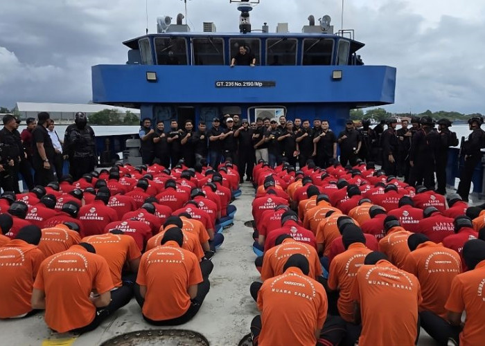 1.882 Narapidana Risikio Tinggi Dipindahkan ke NusaKambangan, Berikut Sebarannya