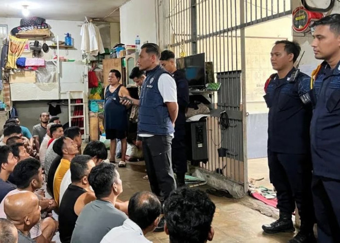 Jelang Idul Fitri, Petugas Sita Puluhan Benda Berbahaya Saat Razia di Lapas Jambi