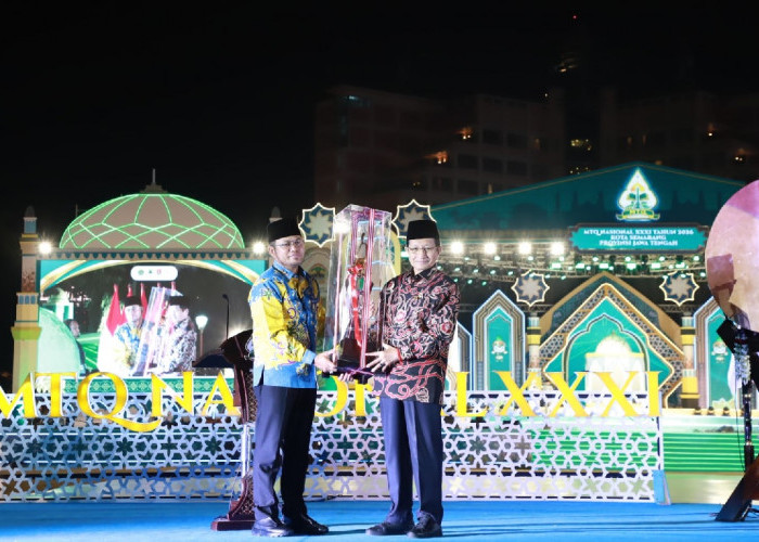Kalimantan Timur Sabet Juara Umum MTQ Nasional XXXI 2026, Pertahankan Piala Bergilir di Semarang