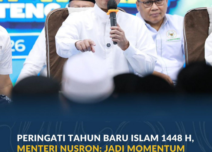 Peringati Tahun Baru Islam 1448 H, Menteri Nusron: Jadi Momentum Hijrah Menuju Perbaikan