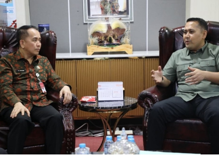 Bupati M. Syukur Kunjungi Dirjen Bina Keuda Bahas Percepatan DBH dan DAU Merangin