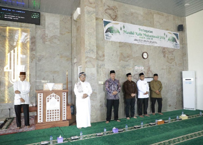 Pemkab Tanjab Barat Peringati Maulid Nabi Muhammad SAW untuk Perkuat Keteladanan dan Kualitas Pelayanan Publik