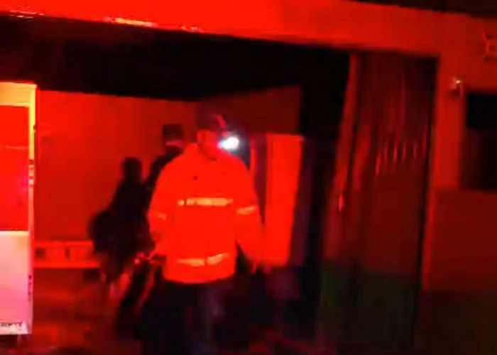 Ruko Penjual Bakso di Kumpeh Ulu Terbakar