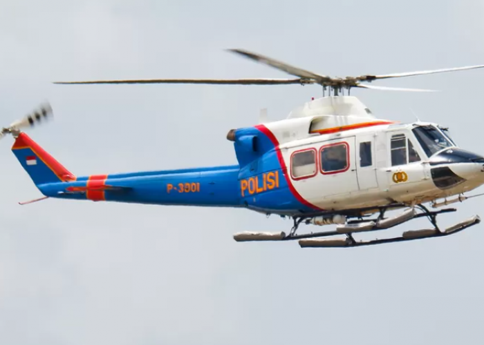 Helikopter Polda Jambi Berusia 30-40 Tahunan, Bisa Mendarat di Lapangan Sempit Bahkan di Sawah. Ini Detailnya