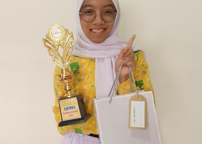 Wakili Jambi, Sabila Amalia Siap Hadapi AHM Best Student Nasional 2024