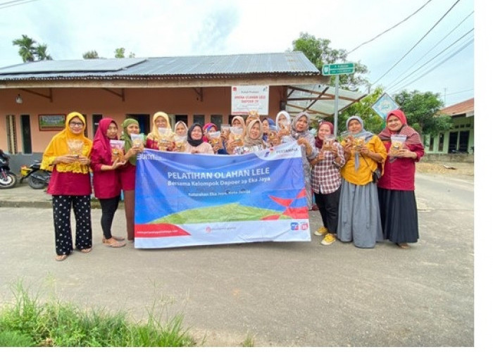 Puluhan Ibu Lamperkas Mendapatkan Pembinaan UMKM Pertamina Patra Niaga Regional Sumbagsel