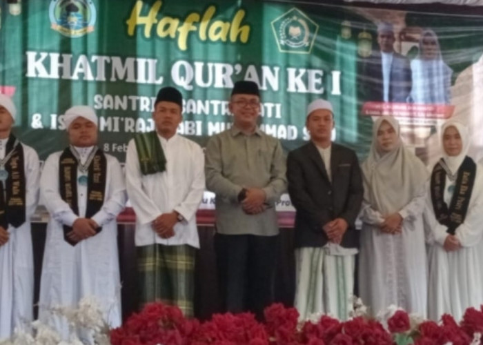 Wakili Bupati, Asisten I Sukoso Hadiri Khatmil Quran 12 Santri Ponpes Tahfizul Quran Pulau Raman