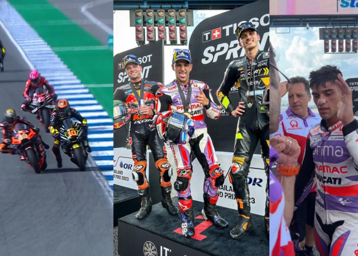 Jorge Martin Bersinar di Sprint Race MotoGP Thailand, Inilah Urutan Klasemen Sementara