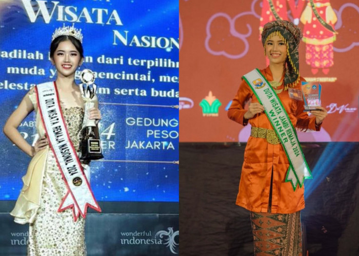 Harumkan Nama Jambi Jesslyn Raih Juara 1 Duta Wisata Nasional