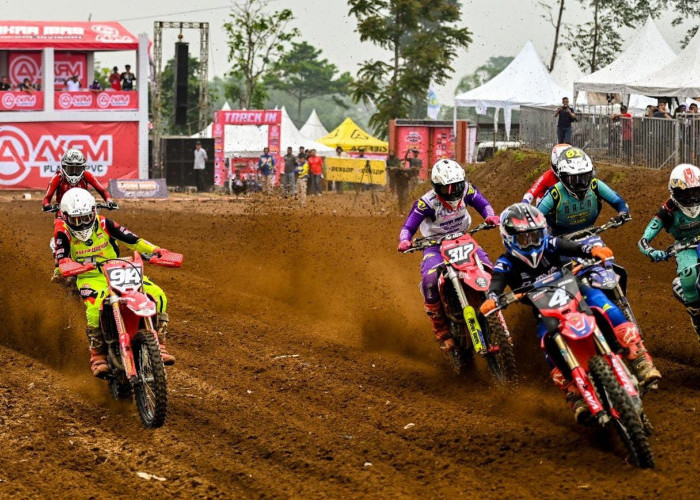 Melaju Kencang Selepas Cidera, Crosser AHM Raih Dua Podium Pada Final Kejurnas Motocross