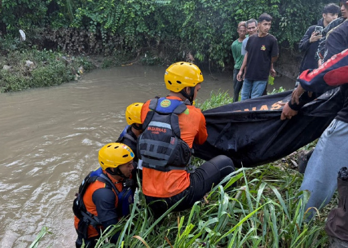 Jasad Bocah yang Hanyut Terseret Arus Parit Ditemukan 2,5 KM dari Lokasi Kejadian
