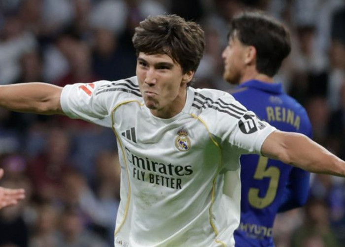 Real Madrid Tekuk Real Oviedo 2-0, Gol Dilesatkan Garcia dan Bellingham 