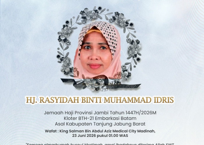 Sempat Pingsan di Depan Pintu Raudhah, Rasyidah Jemaah Haji Asal Tanjabbar Wafat Akibat Serangan Stroke
