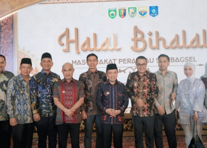 Pererat silaturahmi, Bupati M Syukur Hadiri Halal Bihalal Sumbagsel