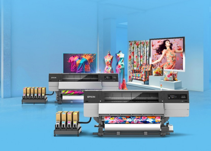 Sasar Pasar Industri, Epson Rilis Printer Dye-Sublimation 76 Inci dengan Delapan Printhead