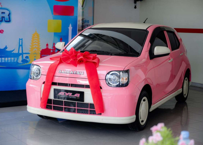 Berkah Beli Terios, Pelanggan Daihatsu Bawa Pulang Mobil Modifikasi Langka Ayla Modern Vintage
