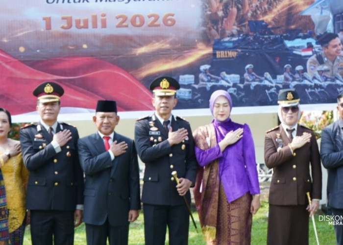 Wabup Merangin Hadiri HUT Bhayangkara ke-80, Pemkab Komit Perkuat Sinergitas dengan Polres