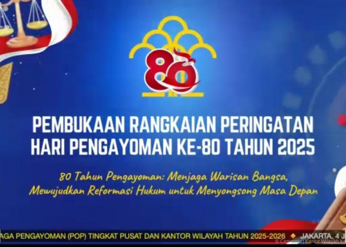 Kemenkum Jambi ikuti Pembukaan Rangkaian Peringatan Hari Pengayoman ke-80 Tahun 2025