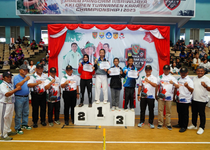 Kejuaraan Pangdam II/ Sriwijaya KKI Open Turnamen Karate Championship I 2023