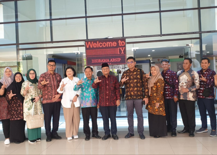 Lestarikan Sejarah dan Budaya Daerah, Pemkot Jambi Wacanakan Bangun Diaroma,Maulana Tinjau Diorama Arsip Yogya