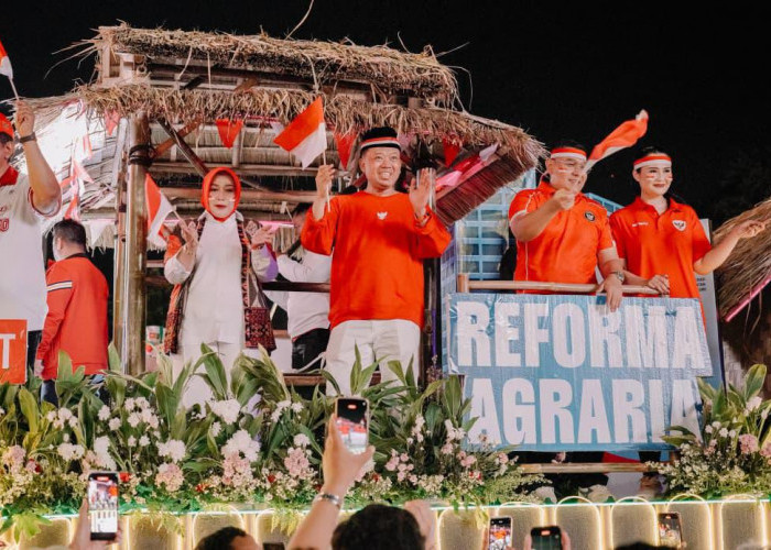 Lewat Karnaval Kemerdekaan HUT ke-80 RI, Menteri ATR/Kepala BPN Sampaikan Makna Kemerdekaan