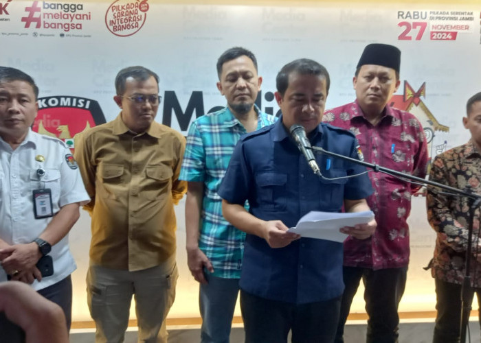 H-2 Pemungutan Suara, KPU Provinsi Jambi Pastikan Kesiapan Pilkada Serentak Capai 97 Persen 