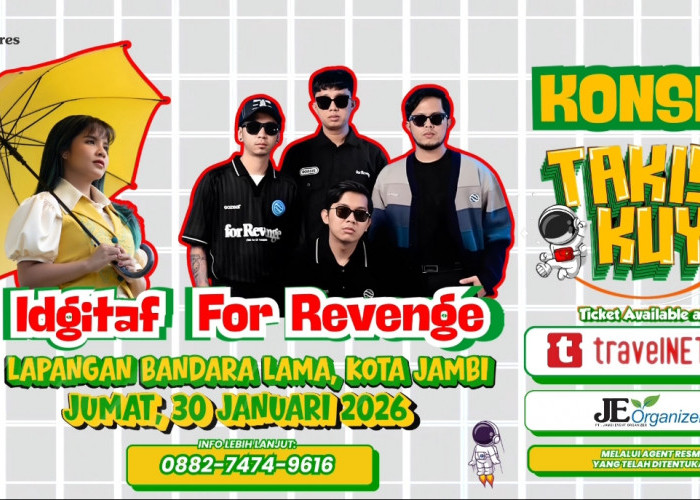 Konser Idgitaf dan For Revenge di Jambi 