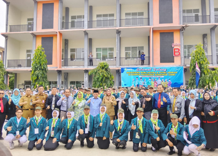Dibuka Gubernur Jambi, 3.046 Mahasiswa Baru Poltekkes Kemenkes Jambi Ikuti PKKMB