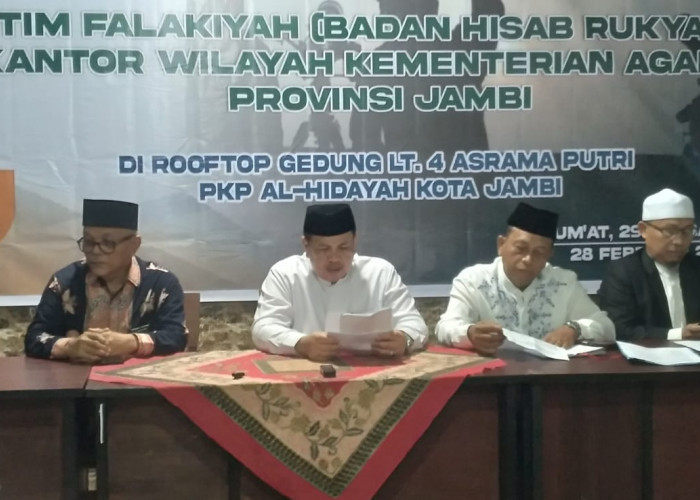 Hilal Belum Terlihat di Provinsi Jambi, Kakanwil Mahbub Daryanto Ungkapkan Ini