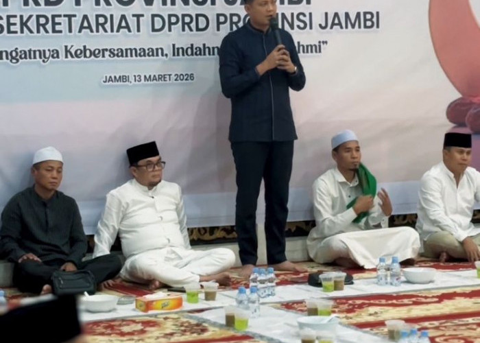 Buka Puasa Bersama DPRD Jambi, Hafiz Fattah Ajak Pererat Silaturahmi Jelang Idul Fitri