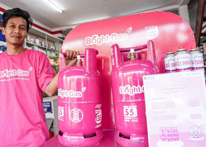 Resmi Turun per 15 Agustus 2026, Ini Rincian Harga Terbaru Bright Gas 5,5 Kg dan 12 Kg
