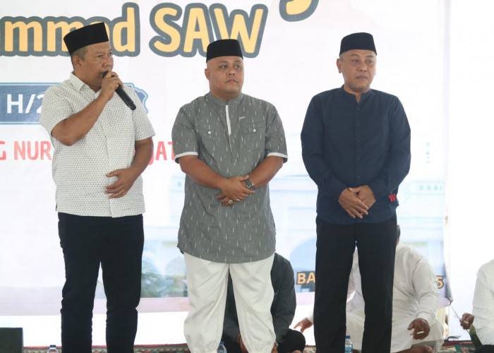 Pemkab Tanjabtim Gelar Isra Mi'raj dan Pelepasan Purna Tugas Bupati 