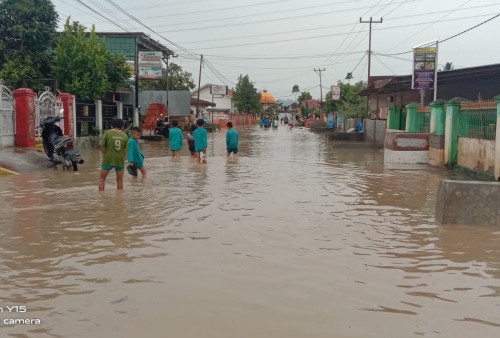 Lima Desa Terendam Banjir di Kerinci, Warga Butuh Bantuan Makanan