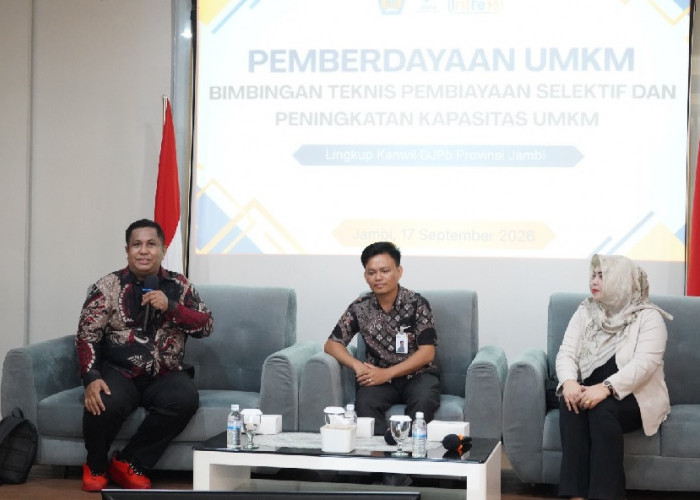 DJPb Jambi Perkuat UMKM Naik Kelas Lewat Akses Pembiayaan dan Peningkatan Kapasitas 