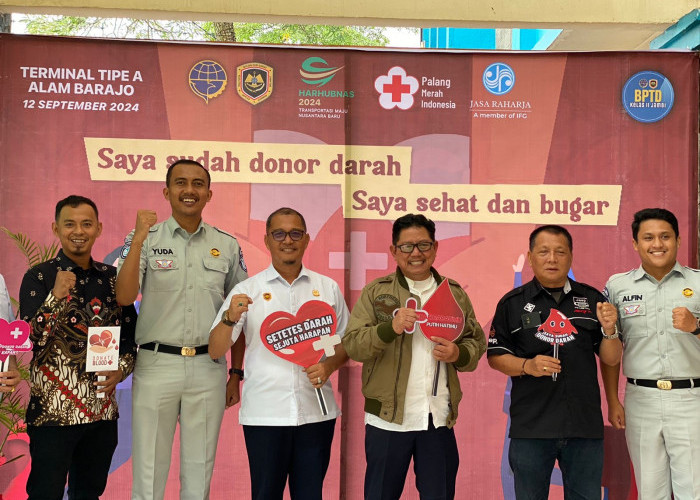 Ditjen Hubdat Kemenhub Raih Rekor Muri Donor Darah, BPTD Jambi Sumbang 319 Pendonor